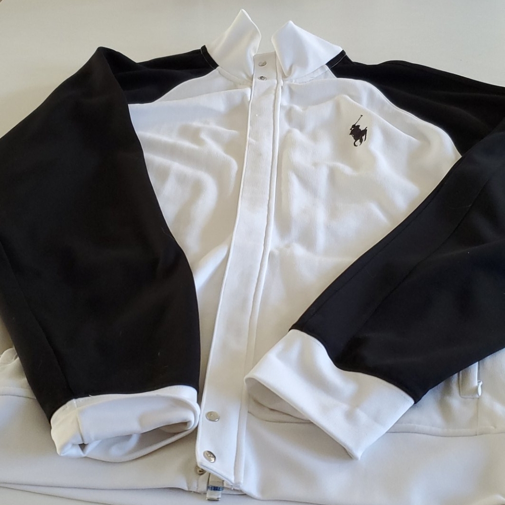 Sports jacket. Has a stain on front.